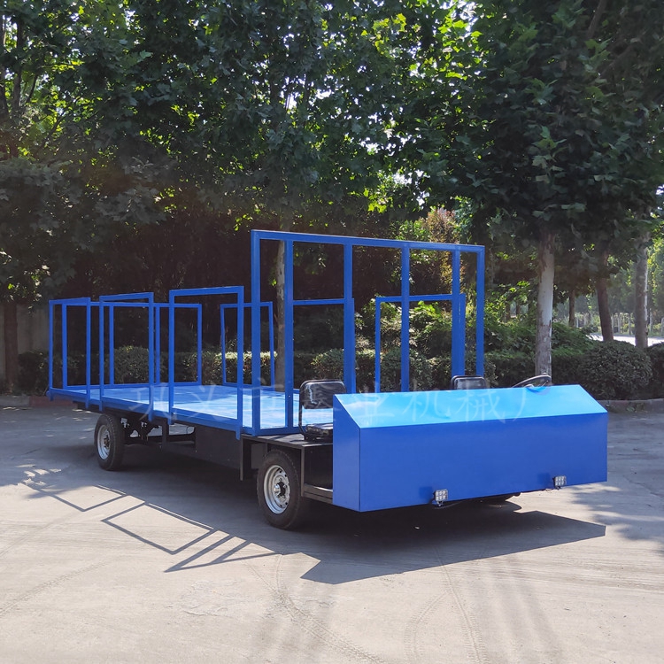 電動(dòng)平板車成為景區(qū)轉(zhuǎn)運(yùn)漂流船的好幫手 電動(dòng)平板車成為景區(qū)轉(zhuǎn)運(yùn)漂流船的好幫手